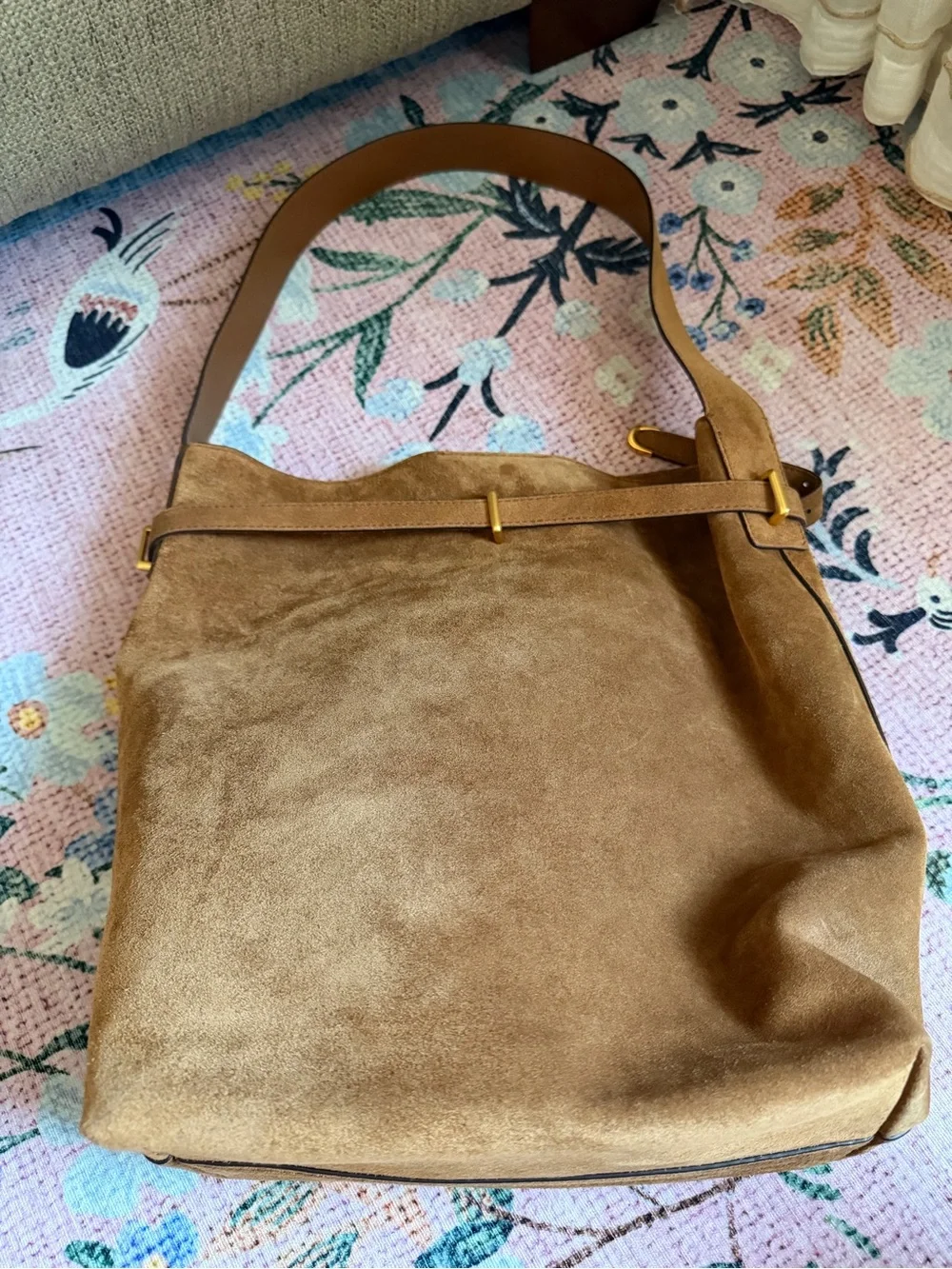Madewell Suede Belted Bag